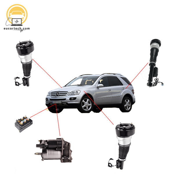 Hệ Thống Nâng Gầm Xe Mercedes - Benz W221 đời 2005 - 2013