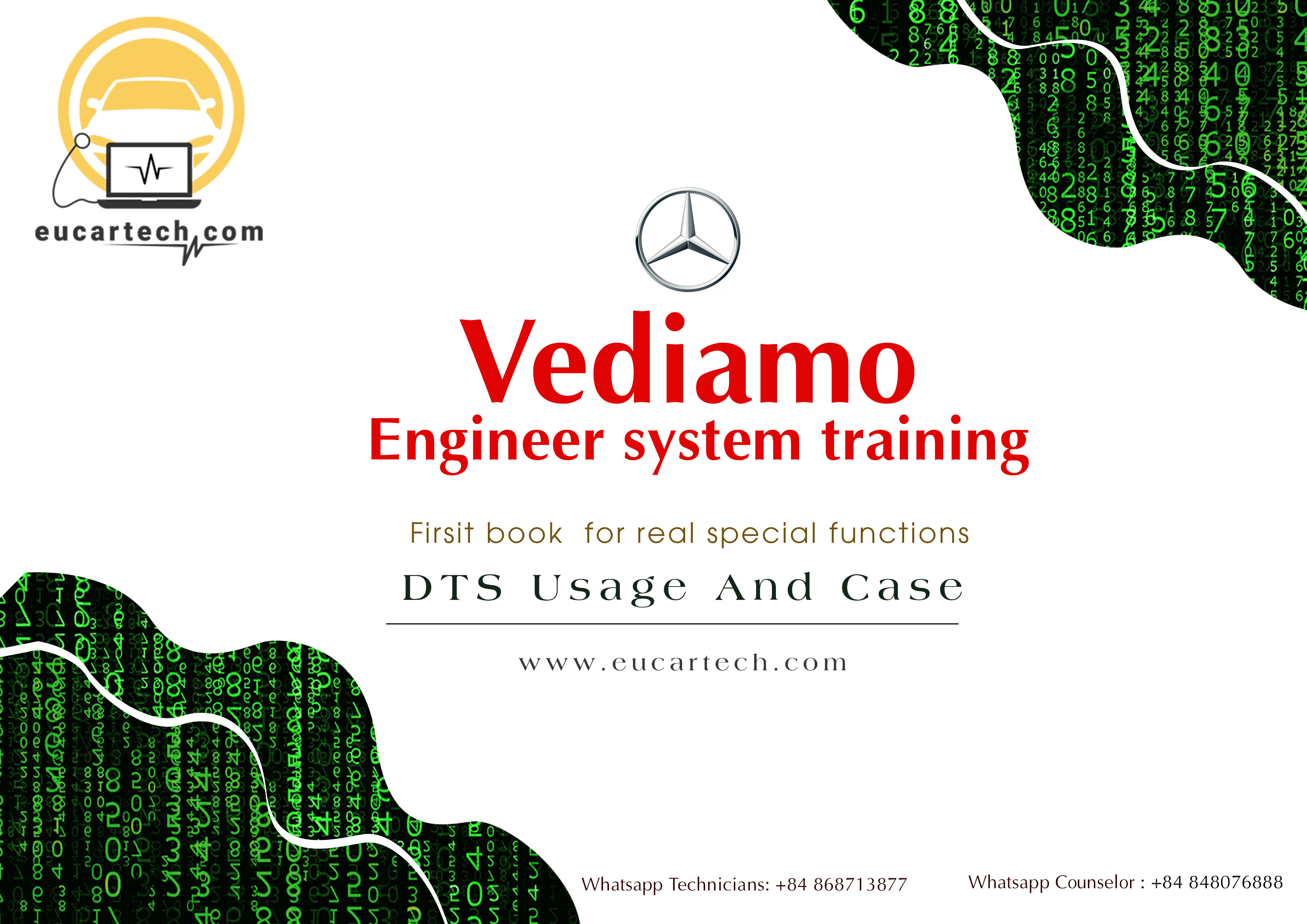 Vediamo Engineer system training DTS Usage and Case for Mecerdes Benz