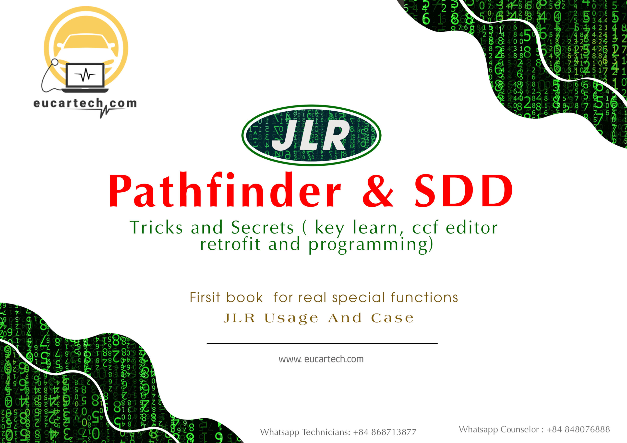 Sách JLR Pathfinder và SDD (Thủ thuật và Bí mật)
