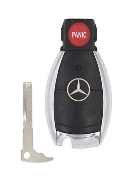 Chìa khóa smartkey của Mercedes kèm chìa khẩn cấp bên trong