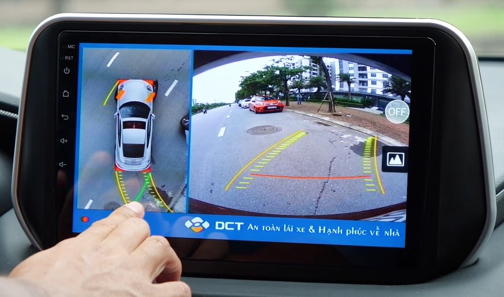 Camera 360 DCT T4 Phiên bản basic + giám sát đỗ xe + cảnh báo sai làn + trợ lý, giám sát lái xe.