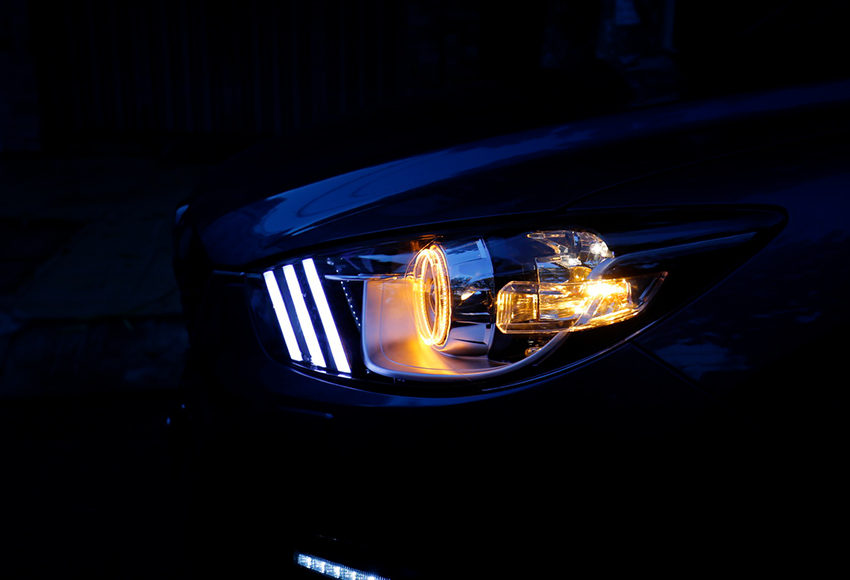 Độ đèn cos Laser cho ô tô