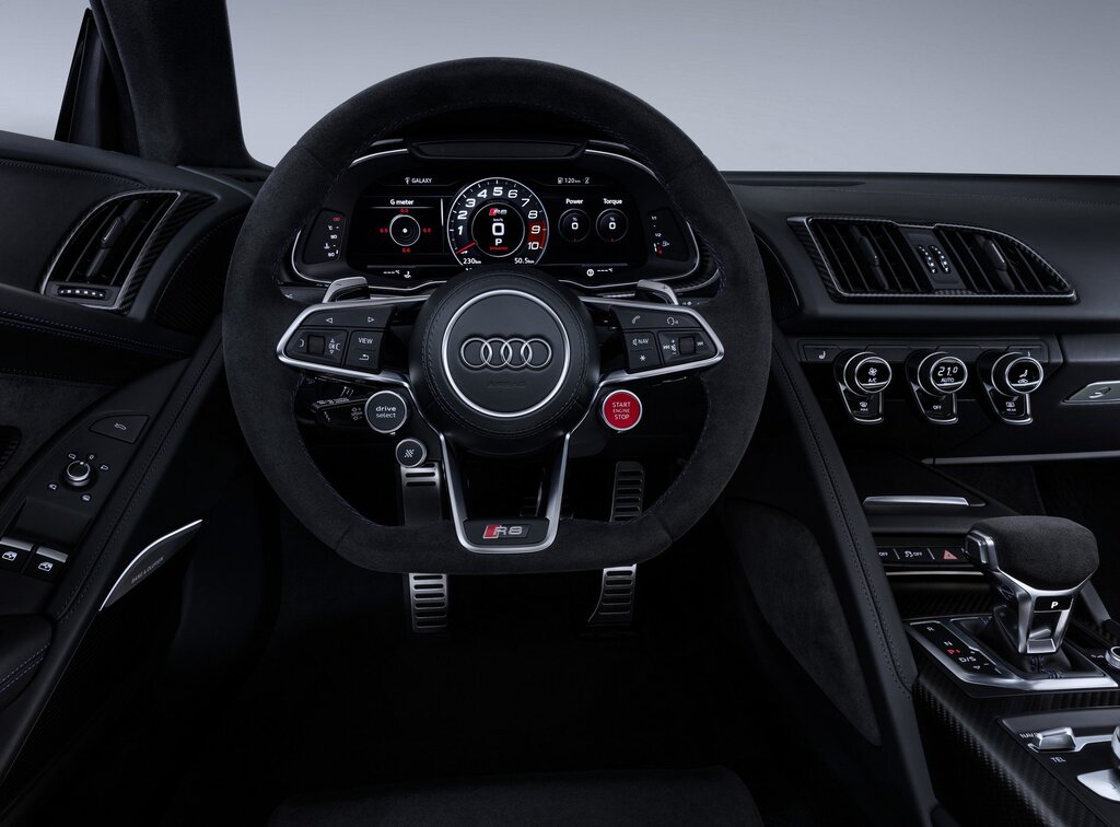 Hàng loạt tiện ích mới được tích hợp trên siêu xe Audi R8.