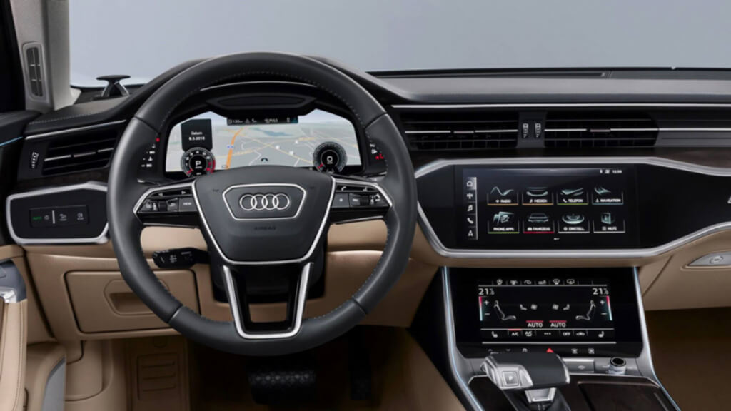 Audi A6 có nhiều tính năng đặc biệt được nâng cấp.