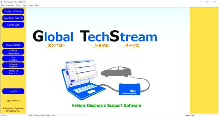 Phần mềm Techstream Toyota