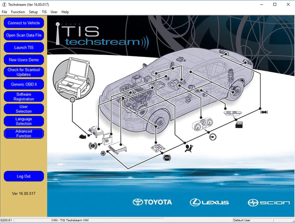 Phần mềm Toyota Techstream
