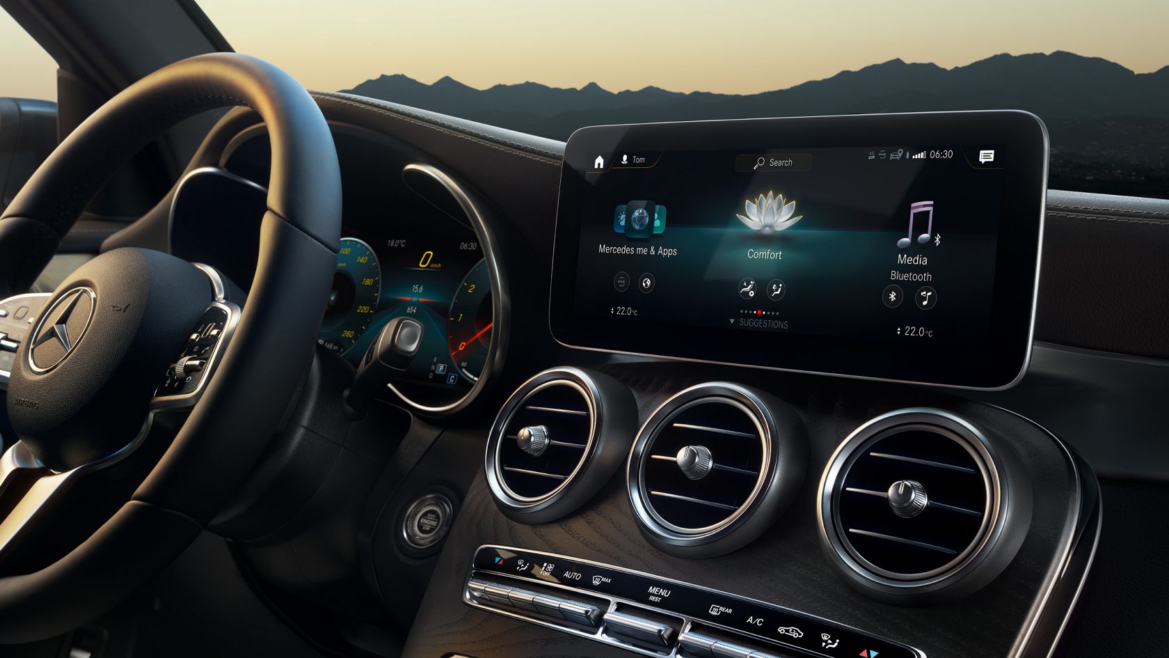 Màn hình Display cảm ứng cho Mercedes
