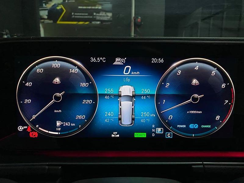 Nâng cấp cảm biến áp suất lốp ô tô Mercedes chính hãng tại Hà Nội