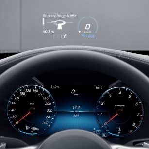 Upgrade the HUD display system for Mercedes