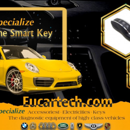 Làm chìa khóa thông minh dành cho xe Porsche tại Eucartech