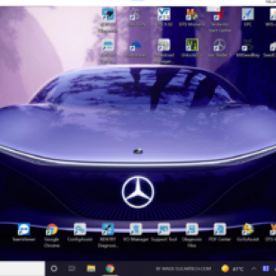 Installieren Sie die vollständige Software-Diagnosecodierungs-Programmierung nachrüsten Mercedes Benz von Teamviewer