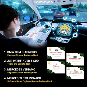 Bộ sách đào tạo kỹ sư phần mềm DTS_MONACO, Vediamo, BMW OEM Diagnosis, Pathfinder & SDD