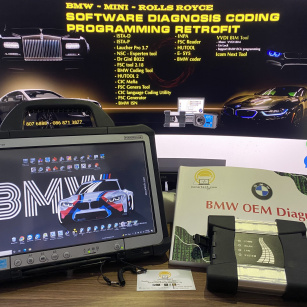 Combo chẩn đoán BMW 2 (Toughpad CF-D1 + Full phần mềm BMW + Icom Next Wifi + Sách đào tạo BMW)